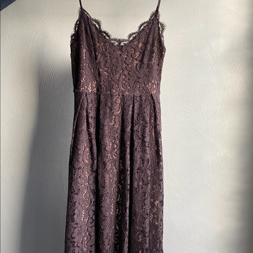 H&M Midi Length Lace Dress